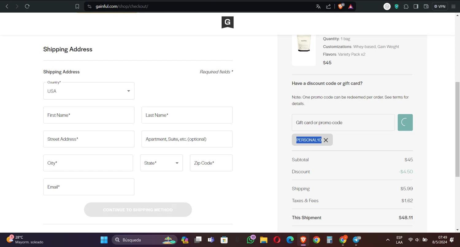 How to apply Gainful coupon code